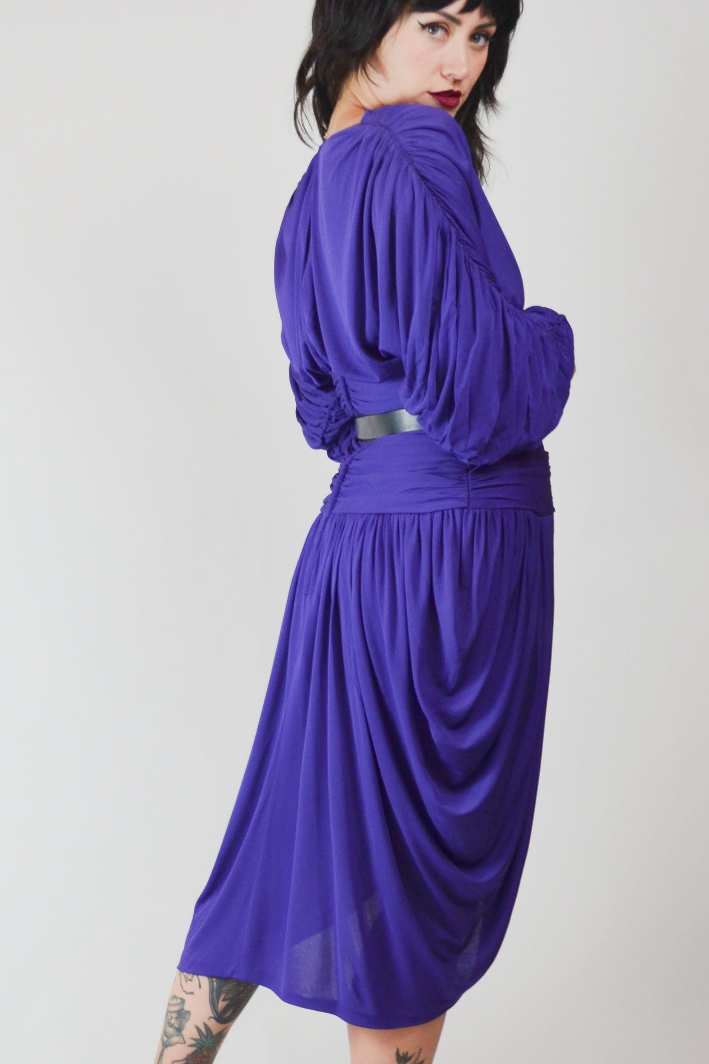 1980s Rare VICKY TIEL Designer Dress