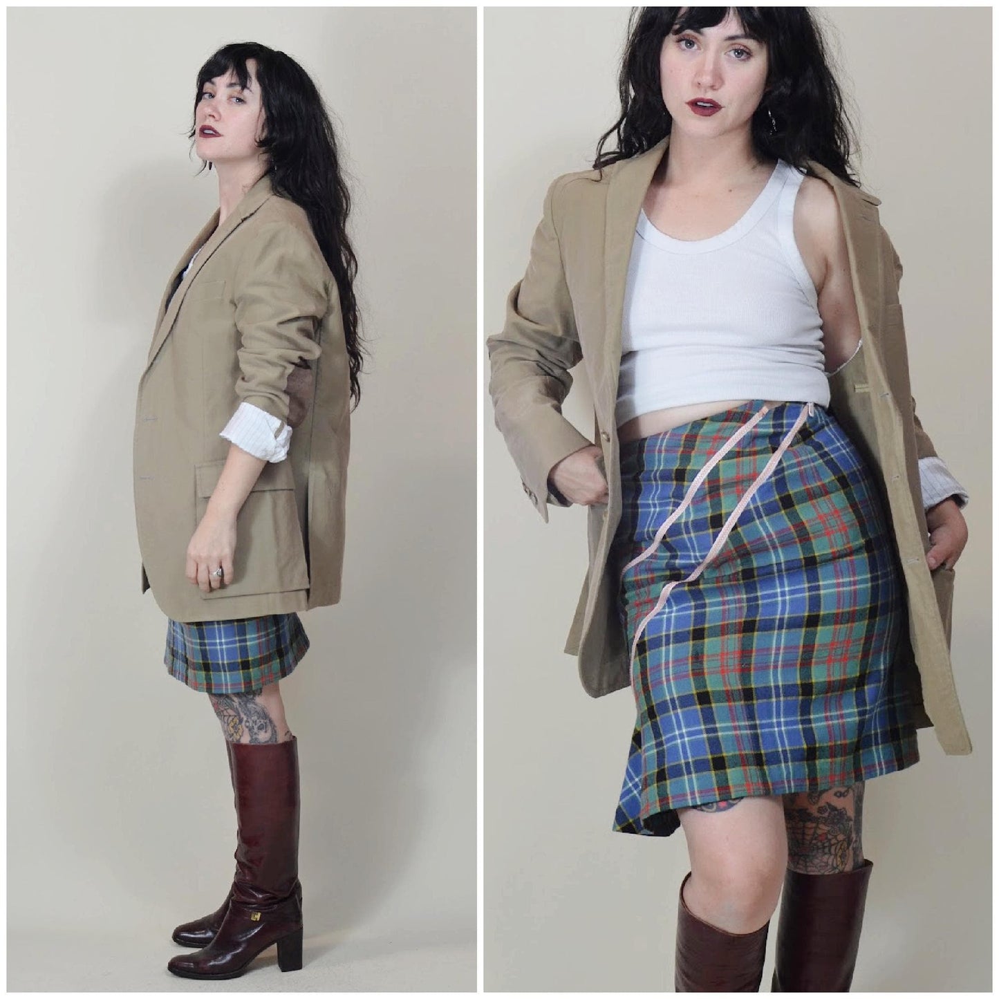 M - L vtg RALPH LAUREN Polo Chaps Sportscoat Cotton Kahki Jacket