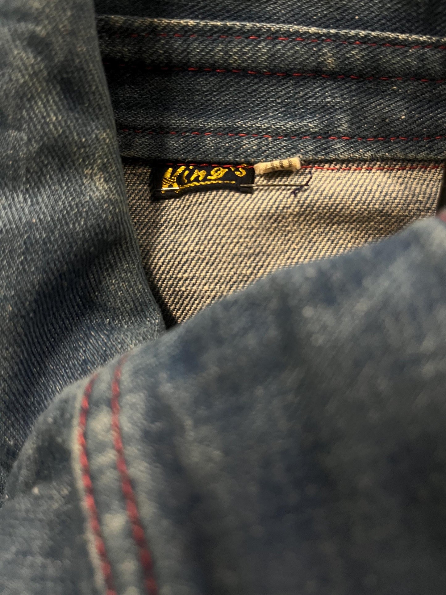 small 1970s Denim Jacket Vintage Jean Jacket Button Down Shirt
