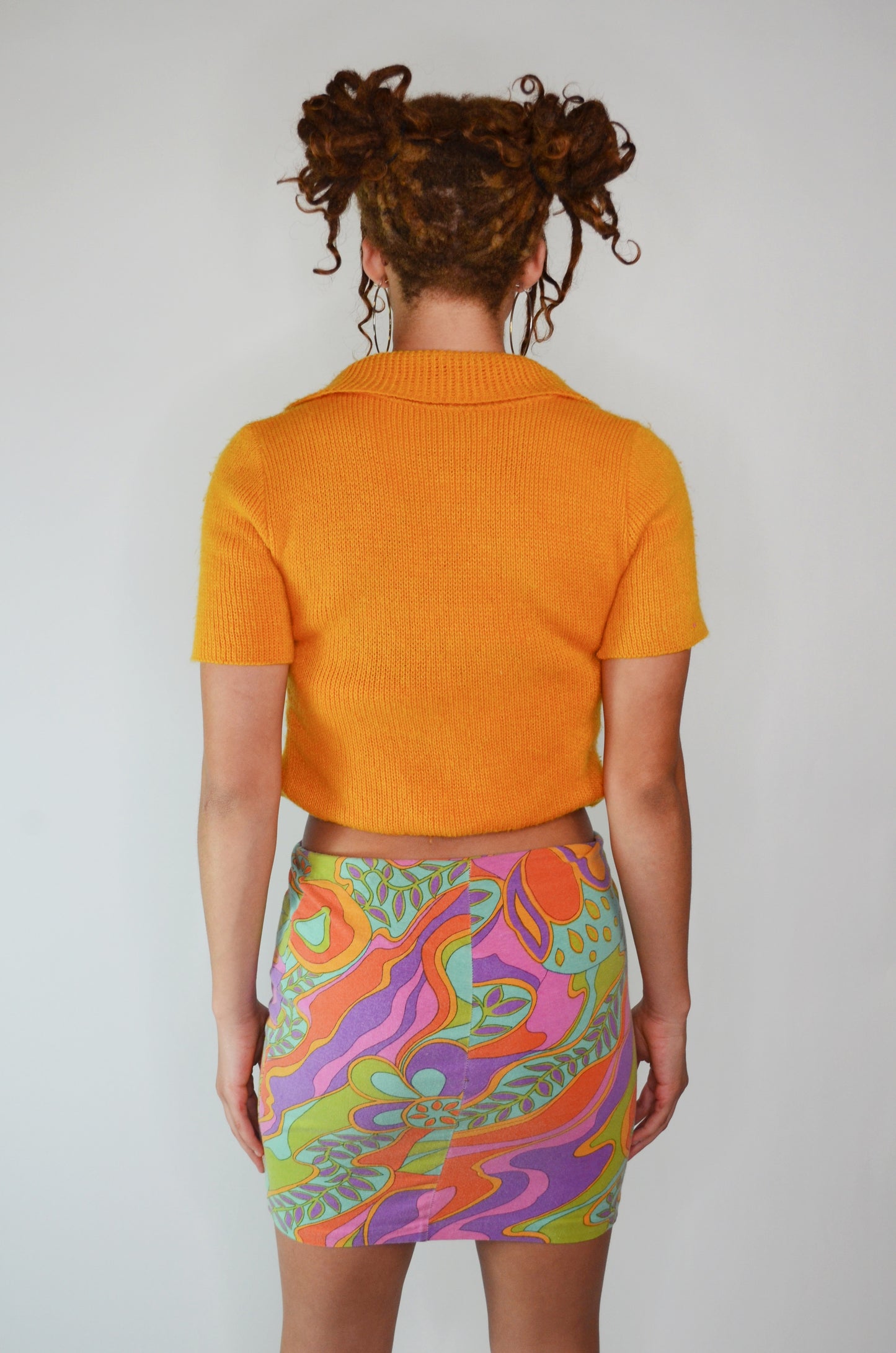 Vintage Betsey Johnson 1970s Mini Skirt Selected By Old Moon Vintage