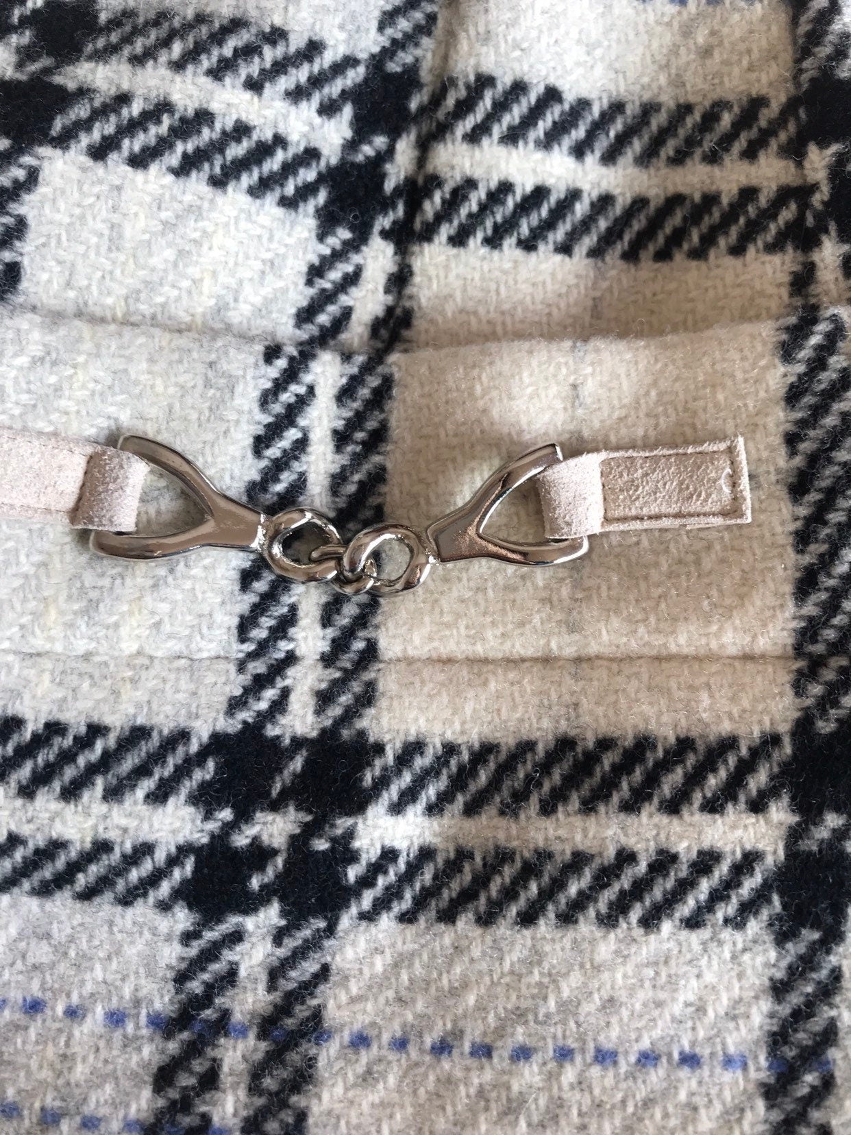 XS 1990s COURREGES Mini Skirt Vintage HIgh Waisted Plaid CLUELESS Fitted Skier 90s Schoolgirl Skirt | 24" Waist
