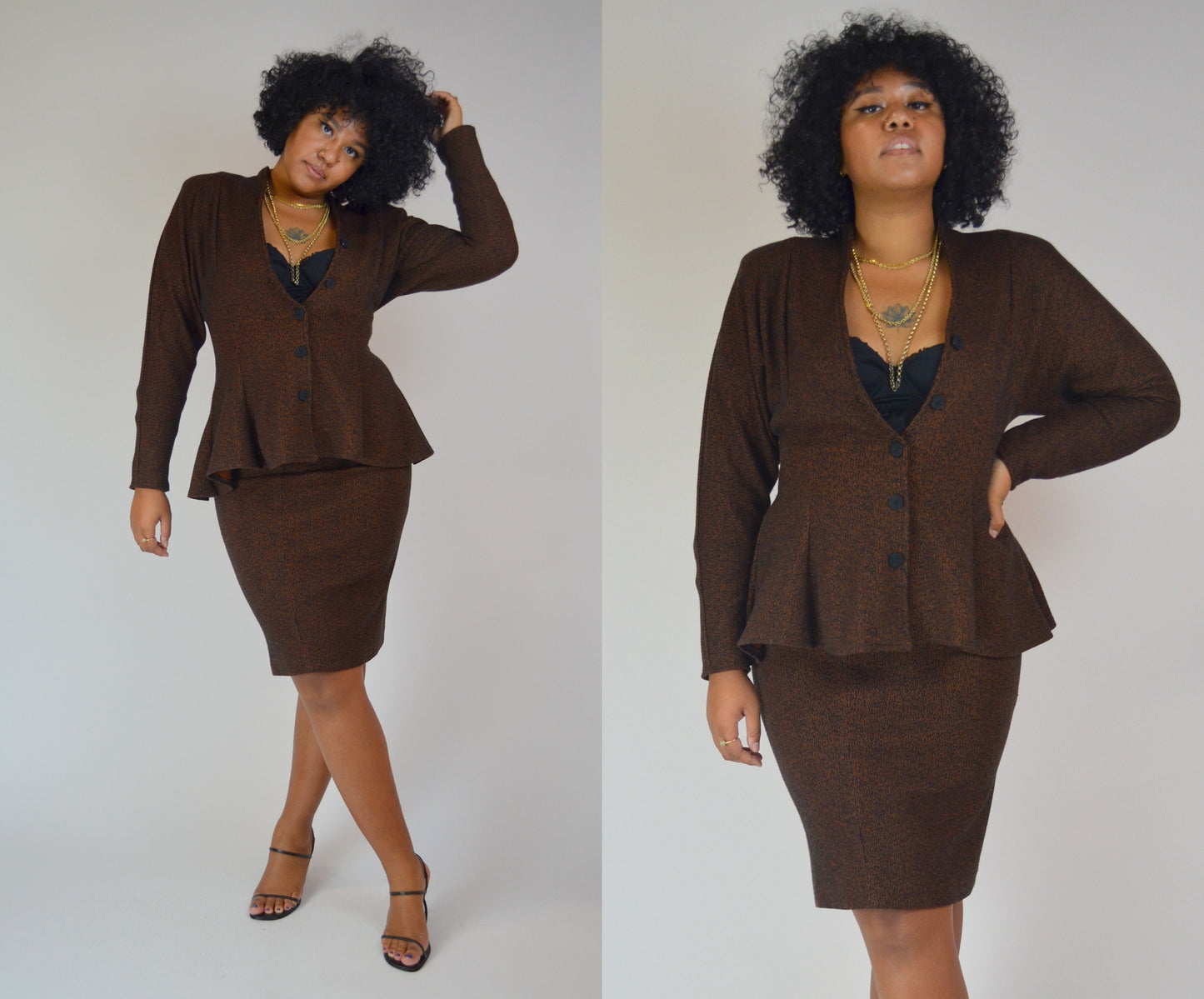 MEDIUM 1990s All That Jazz Vintage Suit