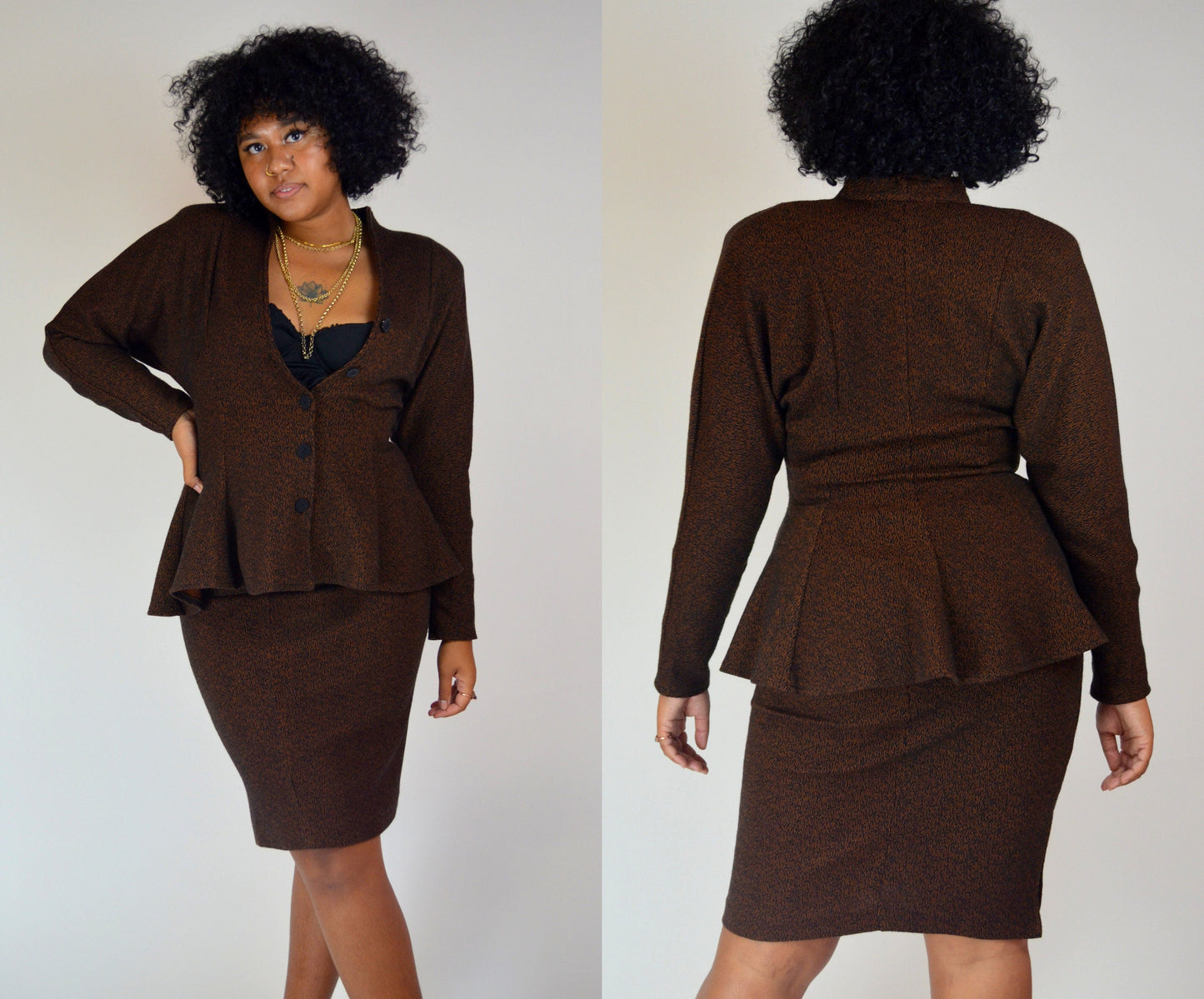 MEDIUM 1990s All That Jazz Vintage Suit