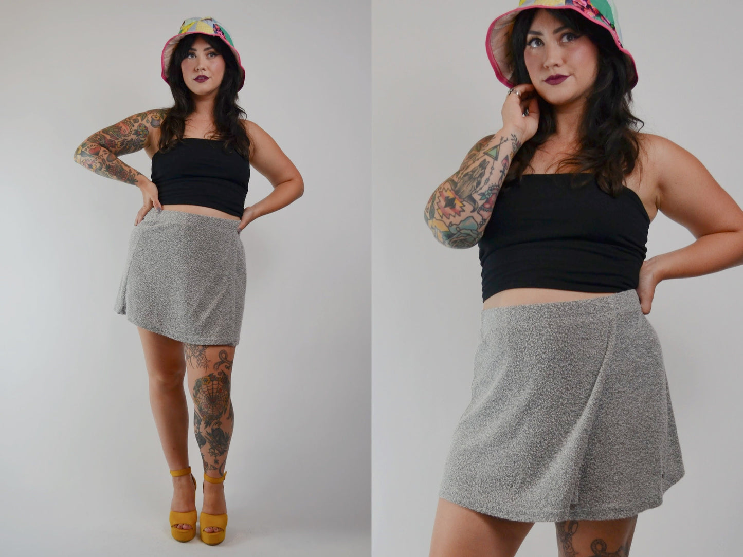 1990s MOSSIMO Mini Skirt VTG 90s - Medium - Large