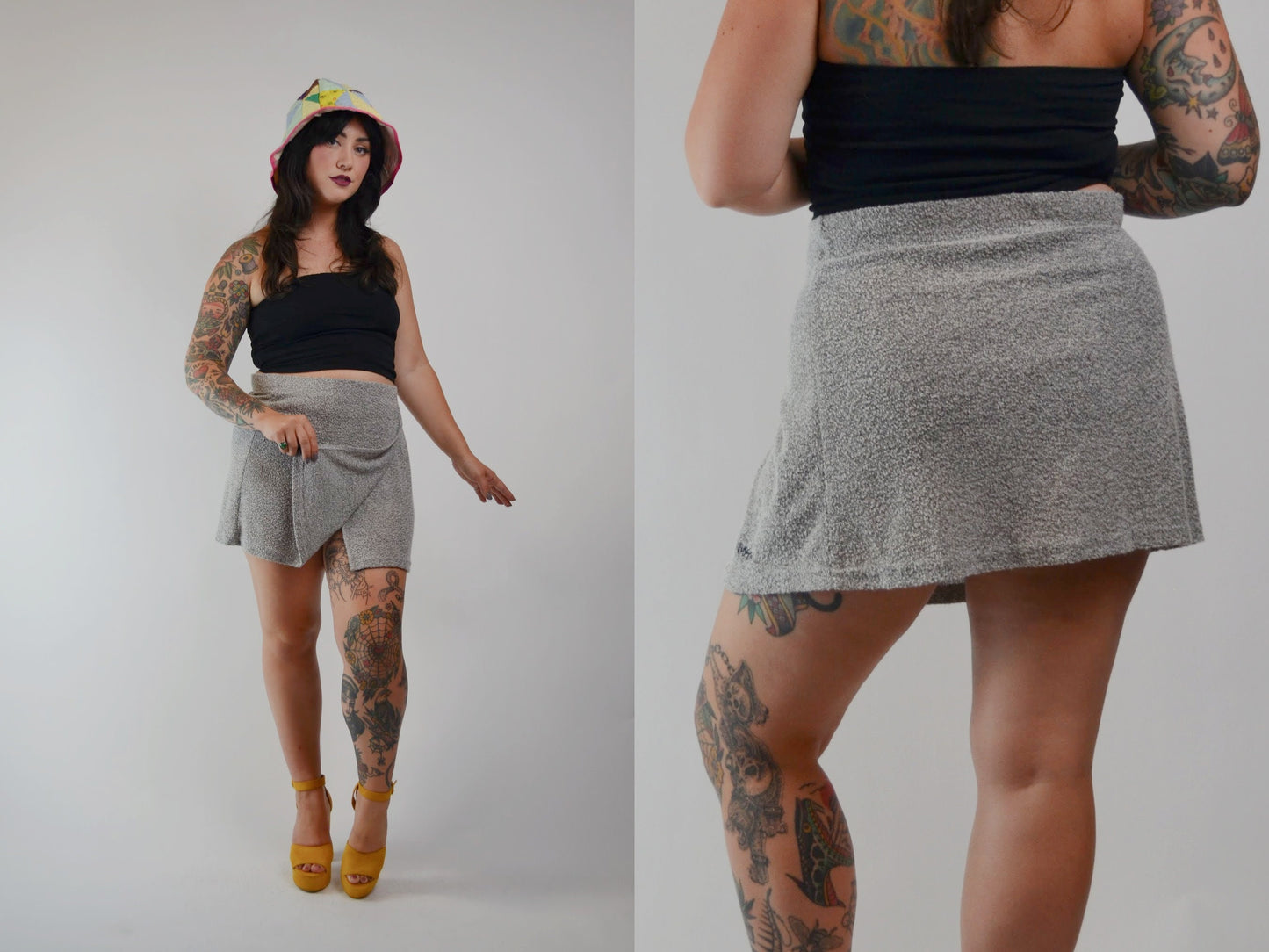 1990s MOSSIMO Mini Skirt VTG 90s - Medium - Large