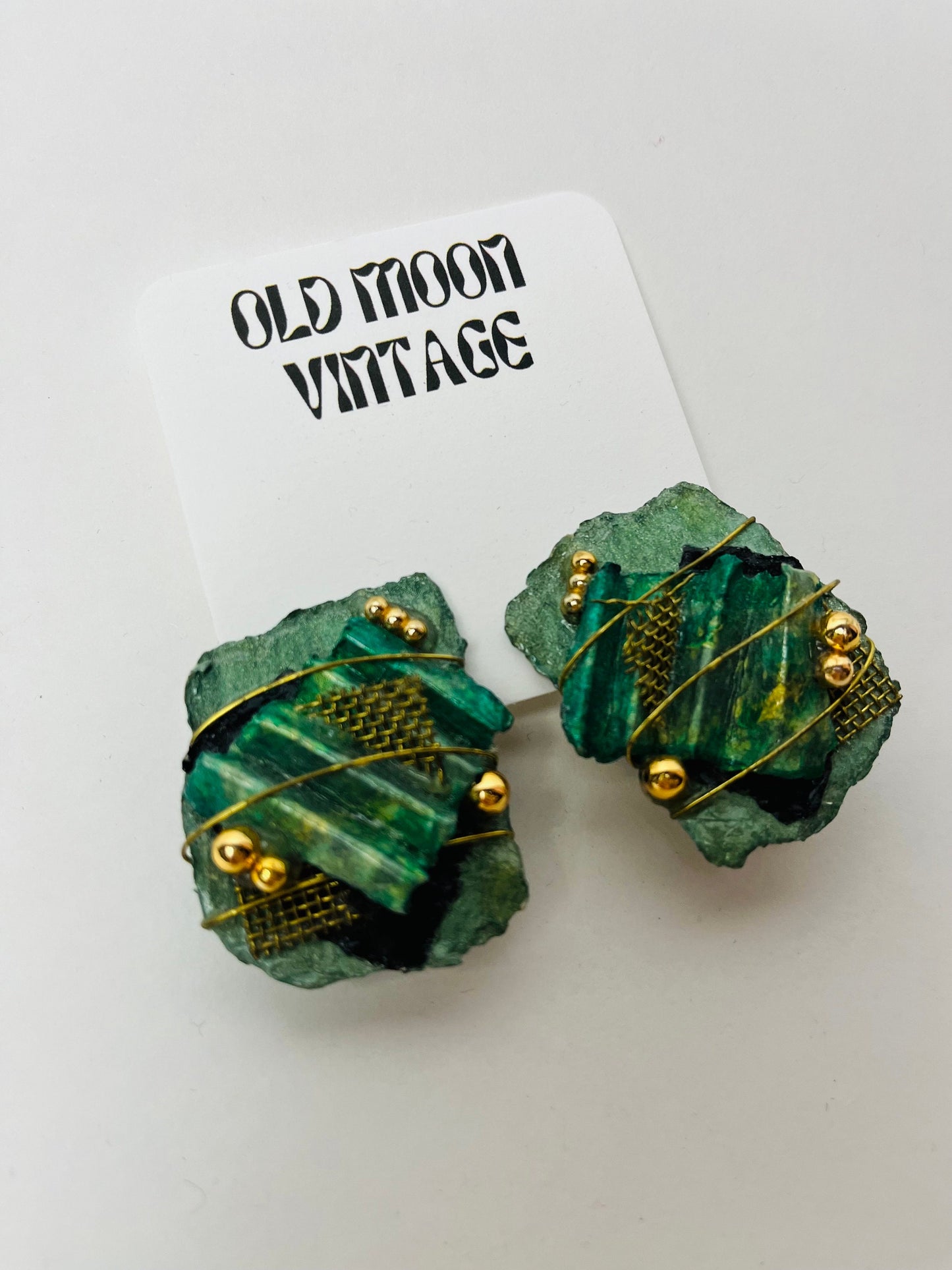 1980s Vintage Clip On Earrings