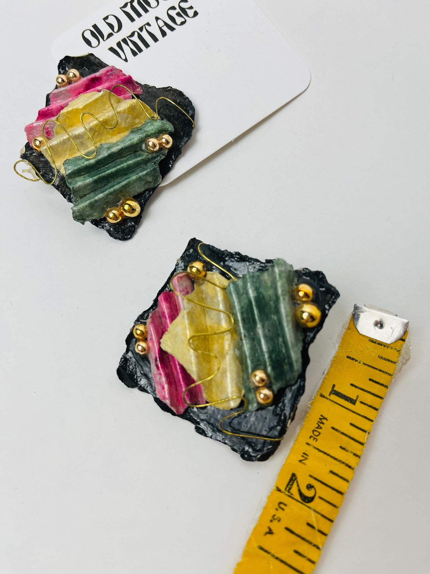 1980s Vintage Clip On Earrings