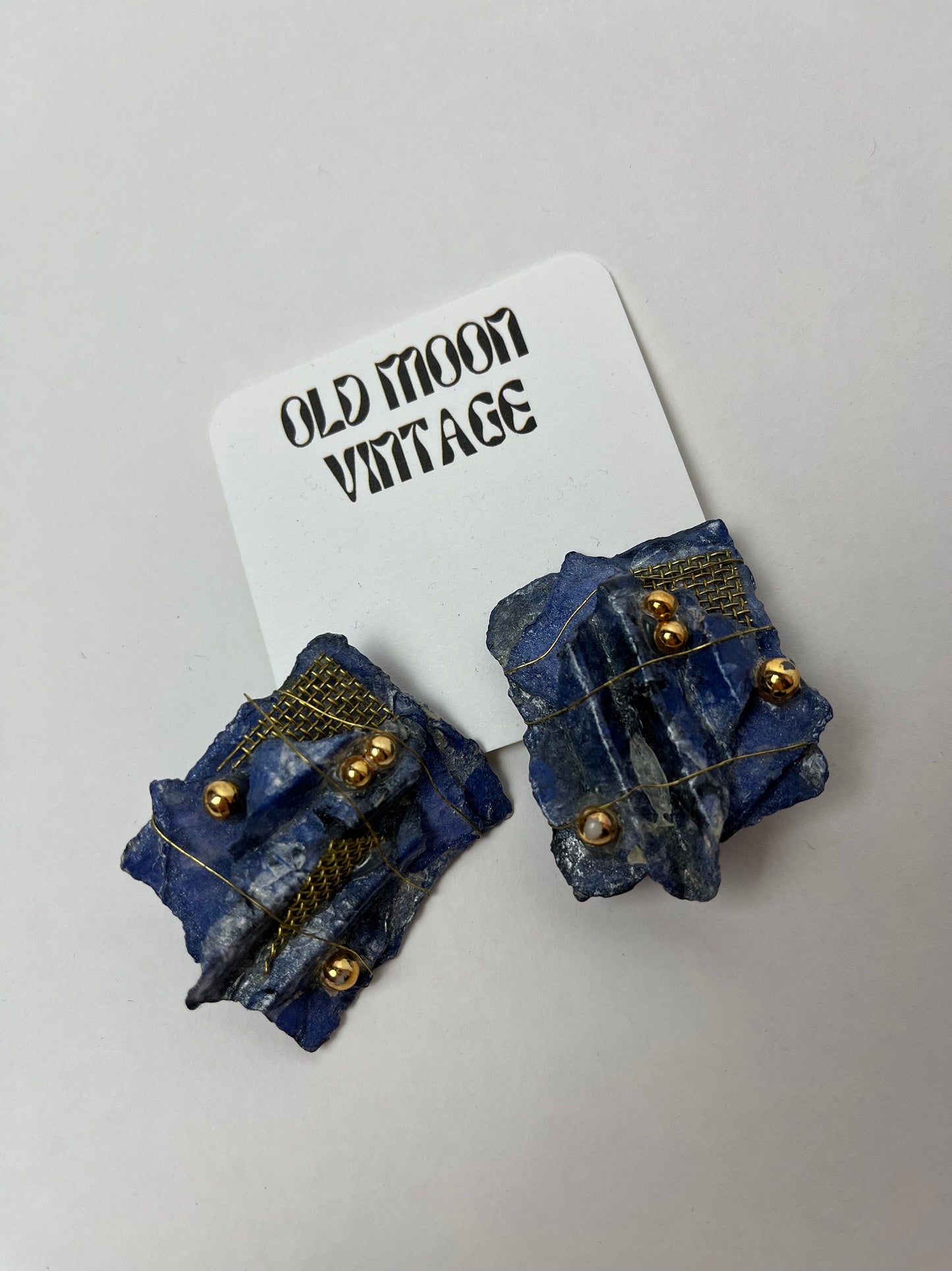 1980s Vintage Clip On Earrings