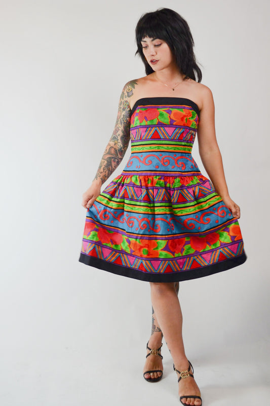 Vintage 90's A.J. Bari Deadstock Party Dress Selected by Old Moon Vintage