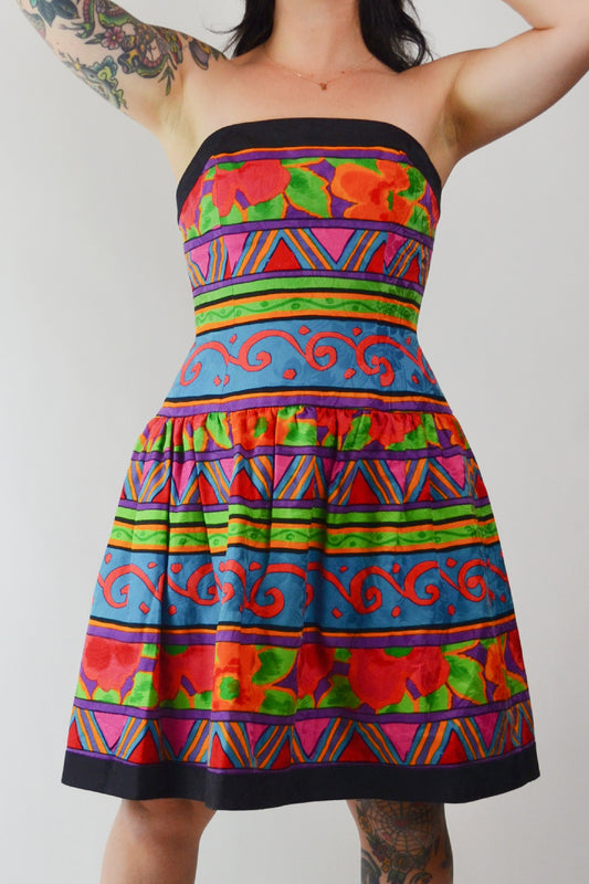 Vintage 90's A.J. Bari Deadstock Party Dress Selected by Old Moon Vintage