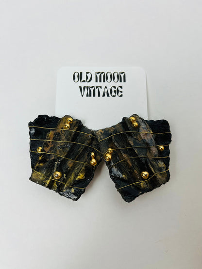 1980s Vintage Clip On Earrings