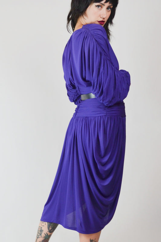 1980s Rare VICKY TIEL Designer Dress