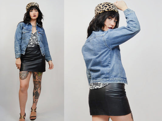 xs - 1970s LEVI'S VINTAGE DENIM Jacket 70s Vintage Jean Jacket