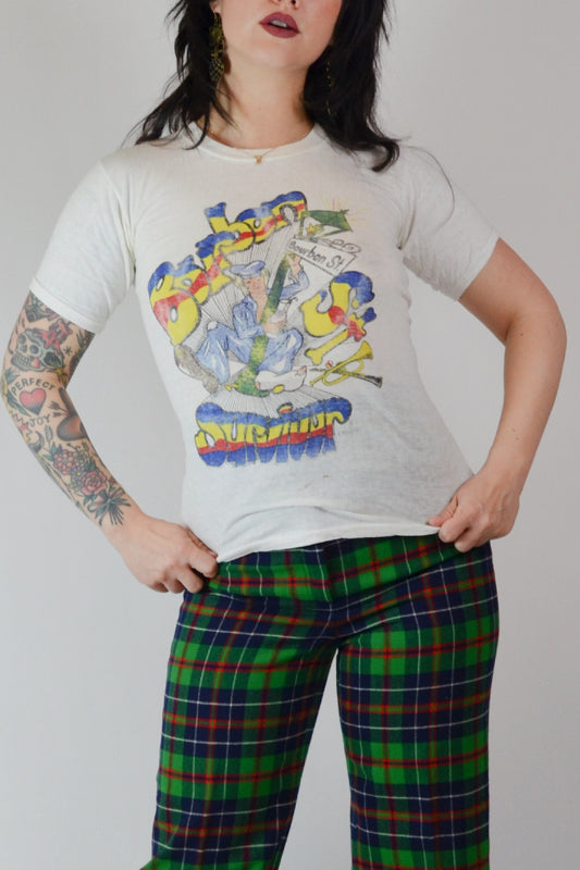 xs small - 1960s New Orleans Bourbon Street T Shirt Mardi Gras Selected by Old Moon Vintage