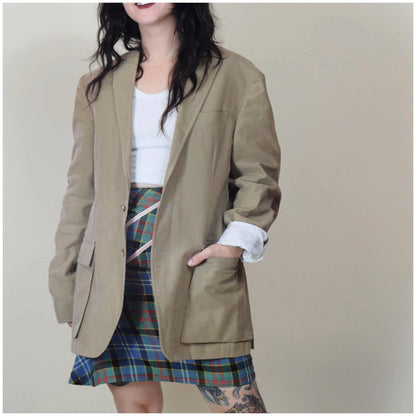 M - L vtg RALPH LAUREN Polo Chaps Sportscoat Cotton Kahki Jacket