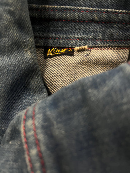 small 1970s Denim Jacket Vintage Jean Jacket Button Down Shirt