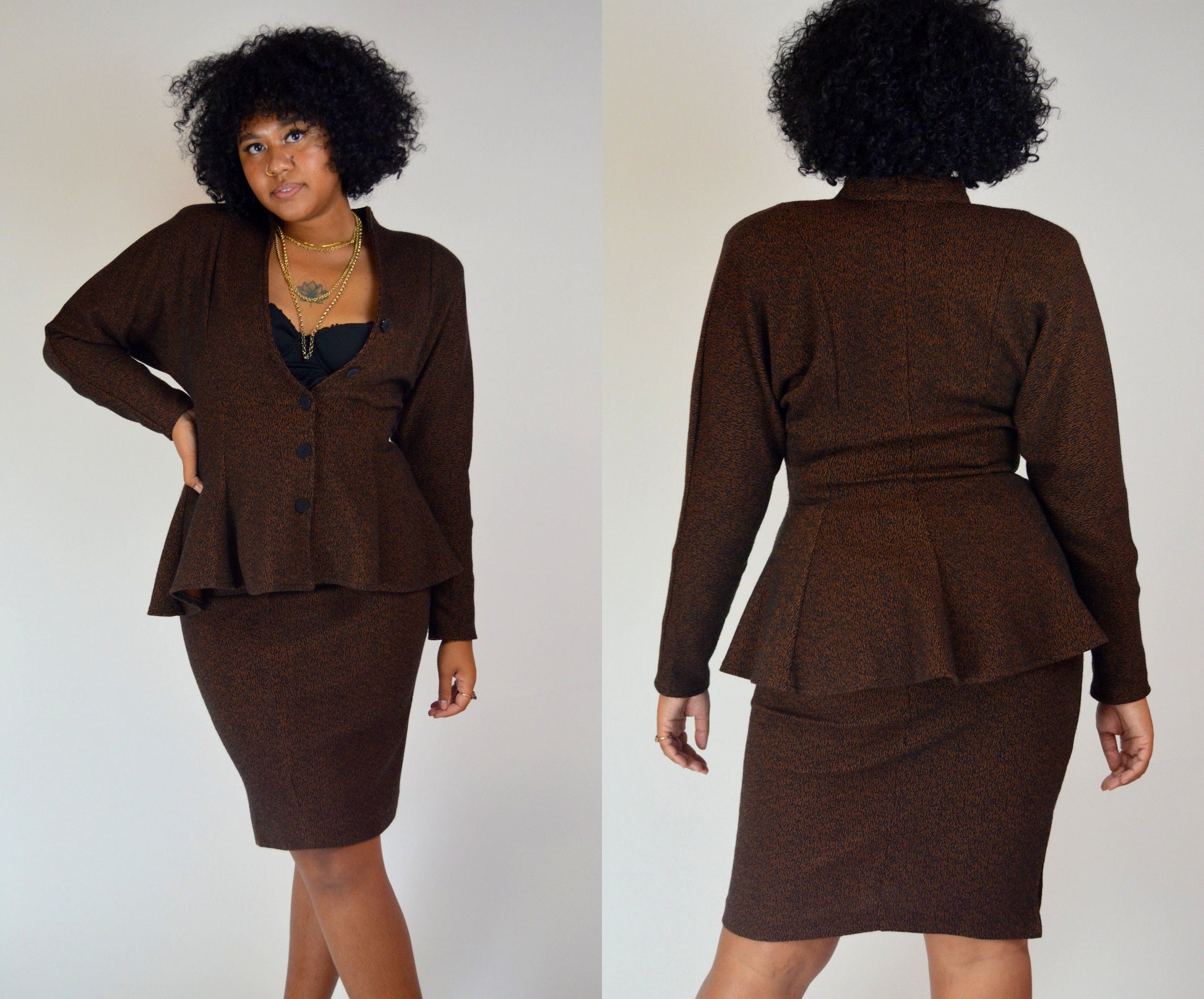 MEDIUM 1990s All That Jazz Vintage Suit
