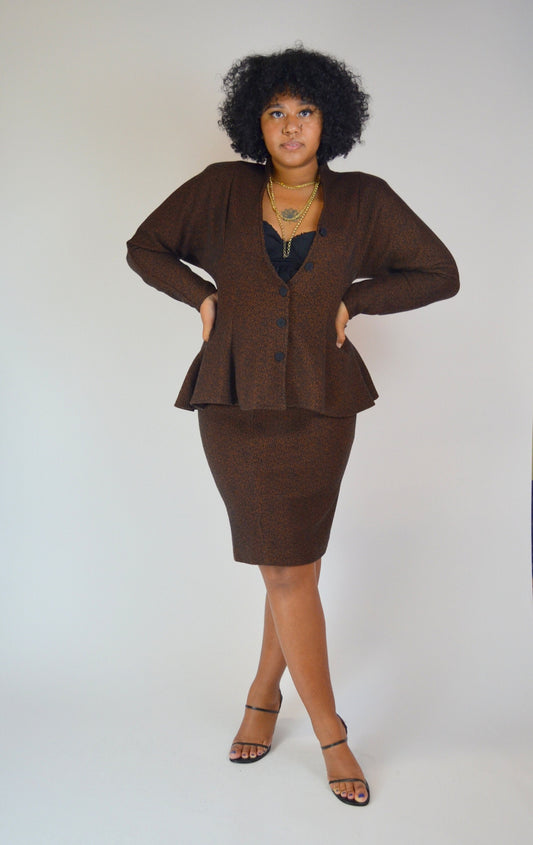 MEDIUM 1990s All That Jazz Vintage Suit