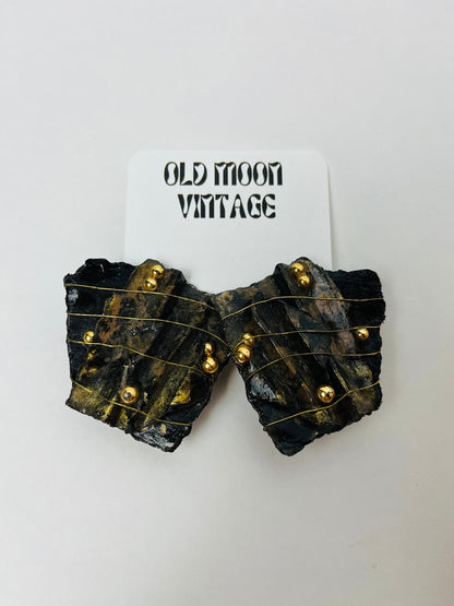 1980s Vintage Clip On Earrings