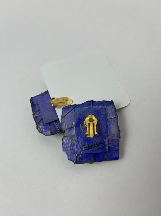 1980s Vintage Clip On Earrings