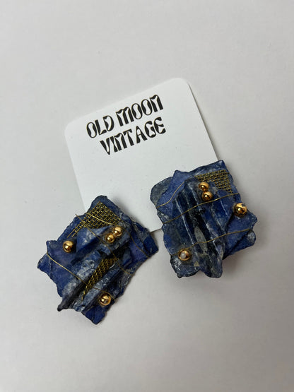 1980s Vintage Clip On Earrings